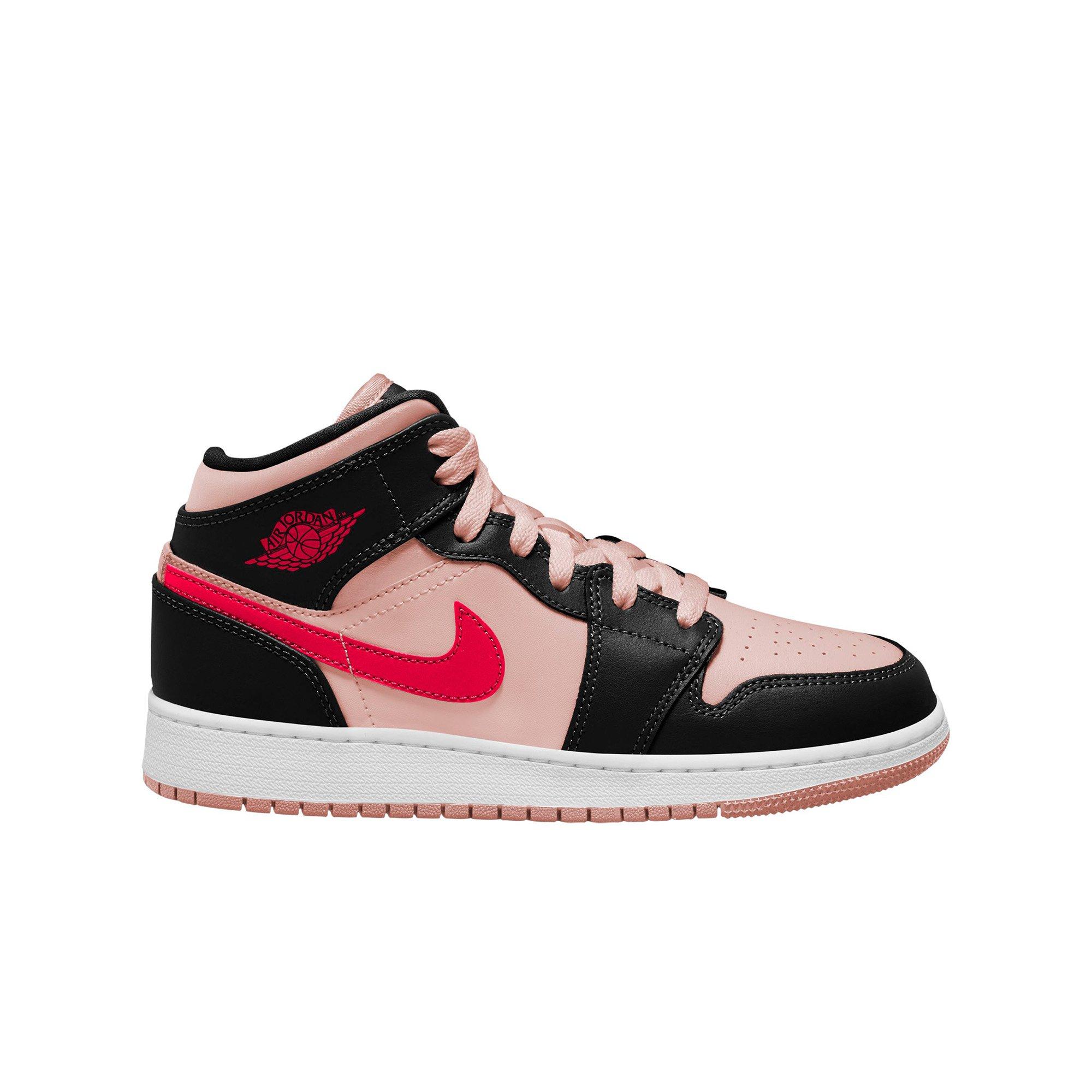 Pink jordans grade hot sale school